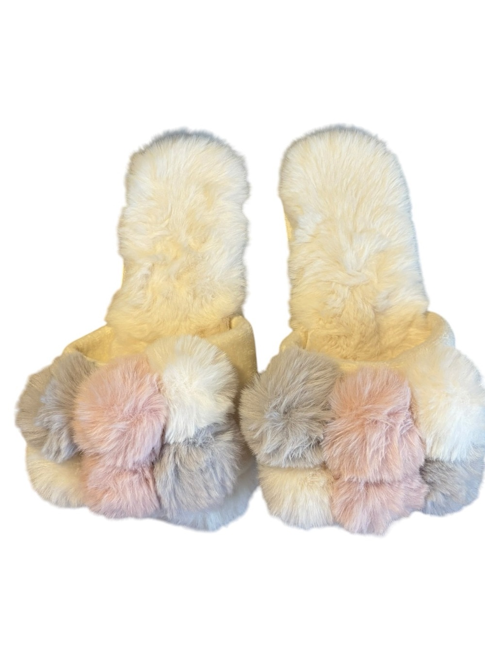 Shiraleah Carina Pom Slippers - Picture 2 of 5
